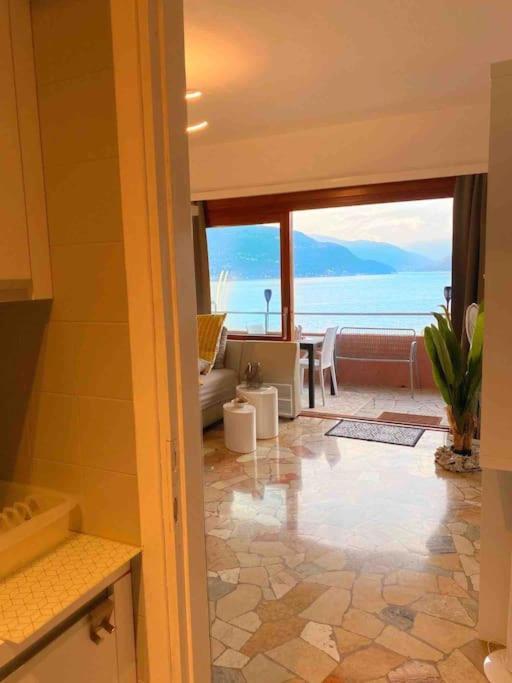 Ferienwohnung Studio Belvedere Brezzo Екстериор снимка
